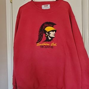 Vintage Usc Trojans crew neck sweater